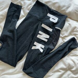 PINK Victoria's Secret Black Leggings